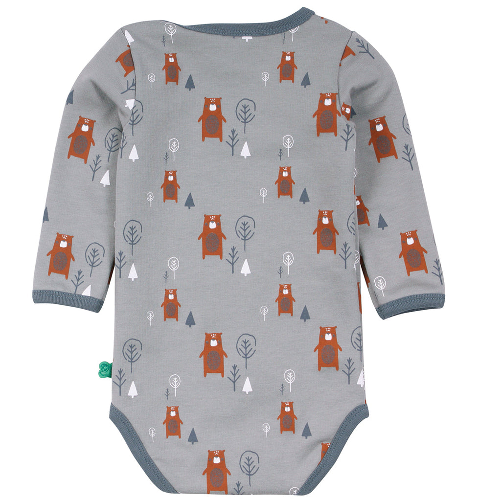 Bear long-sleeve bodysuit