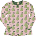 Long sleeve flare top- pear: Size 9-12M