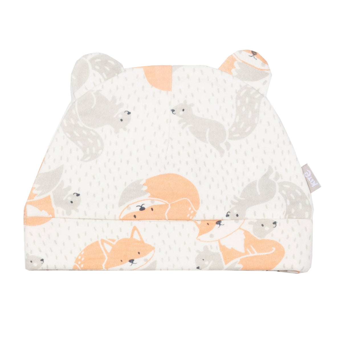 Fox and squirrel hat: Size 6-12M