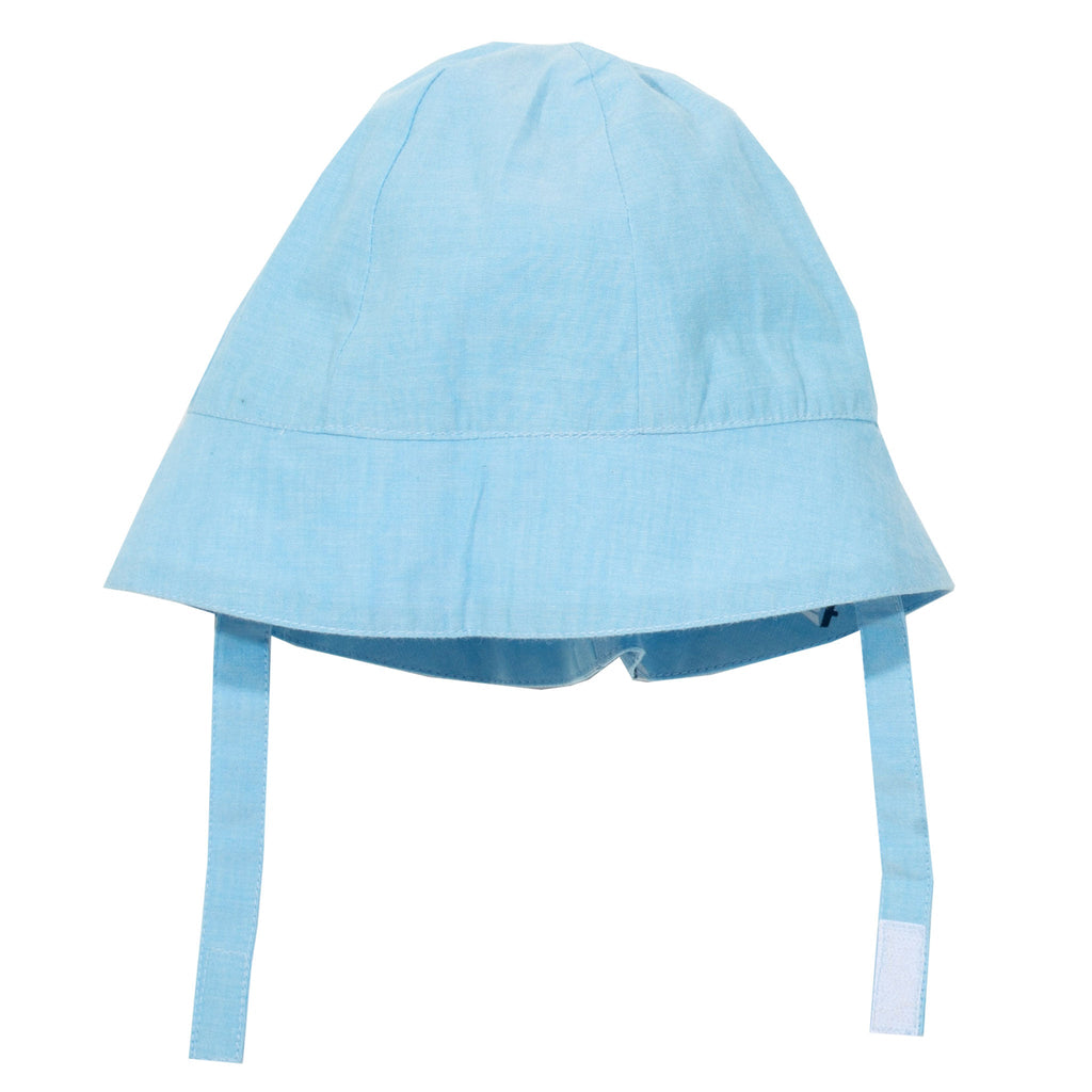 Little boats sun hat: Size 0-6M