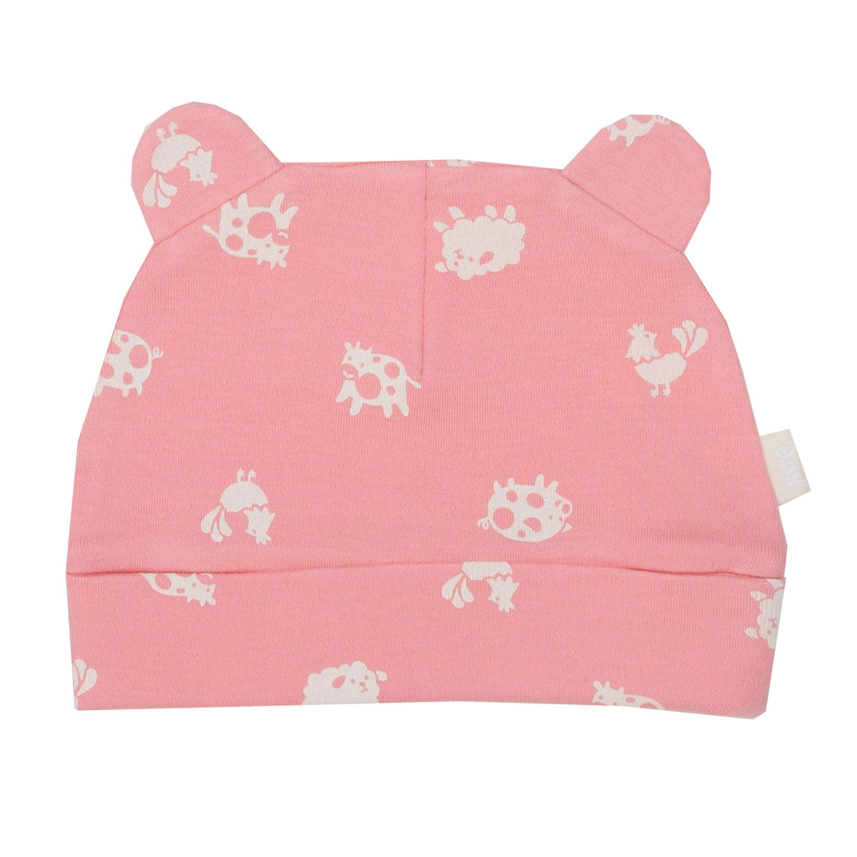 Polka farm hat- pink