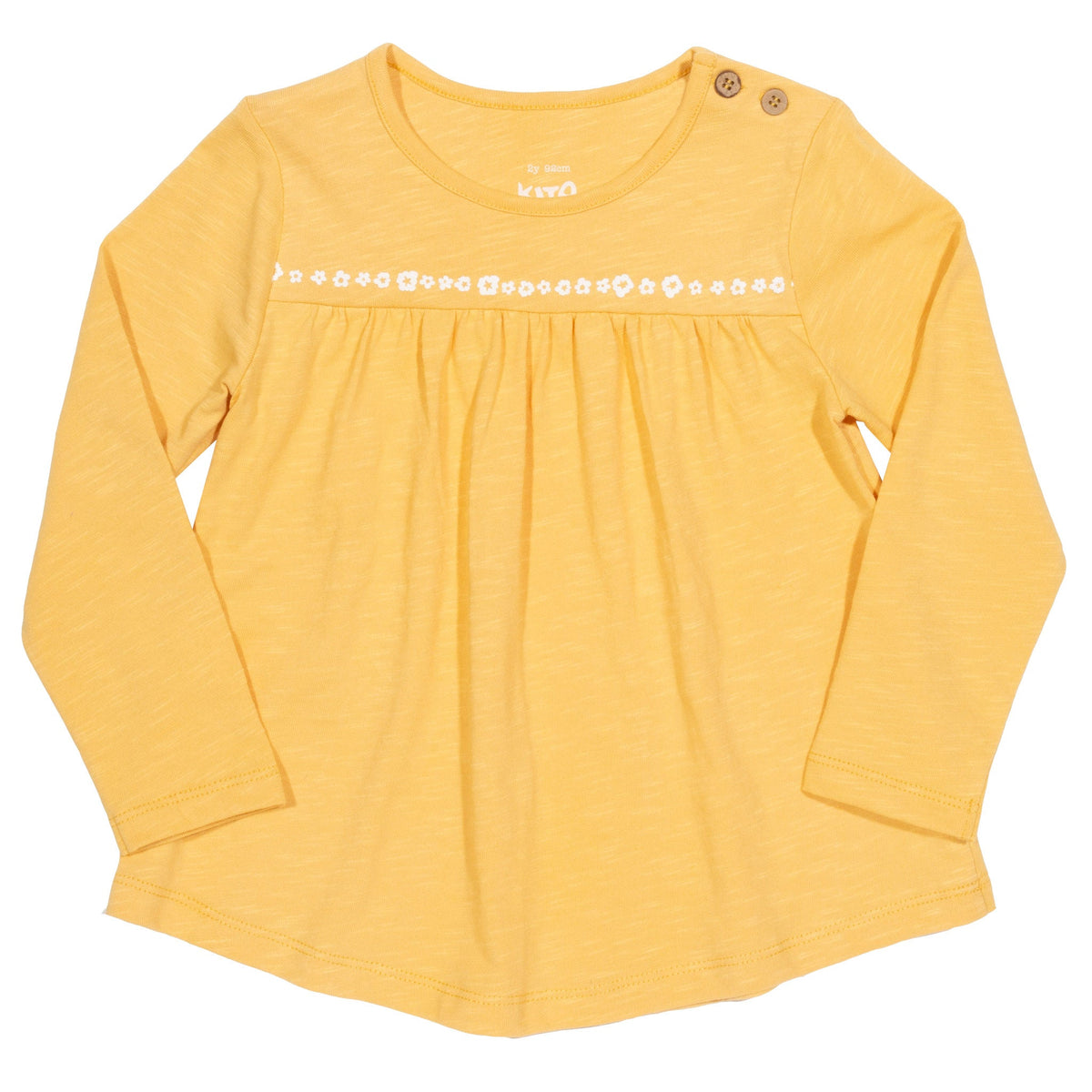 Together tunic- ochre yellow: Size 7Y