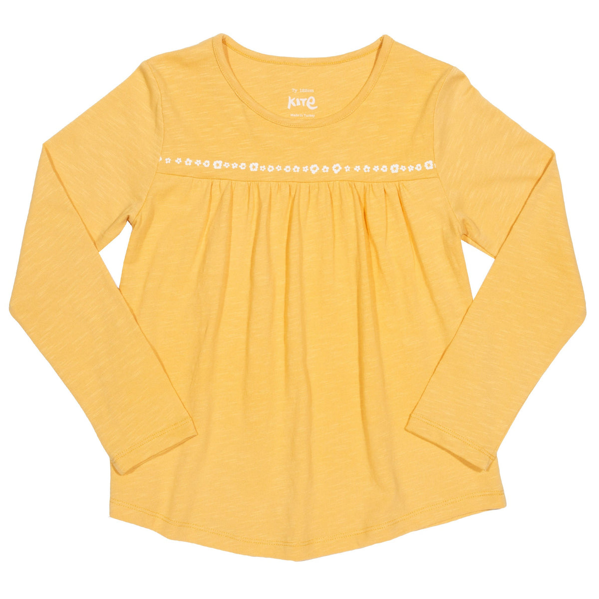 Together tunic- ochre yellow: Size 7Y