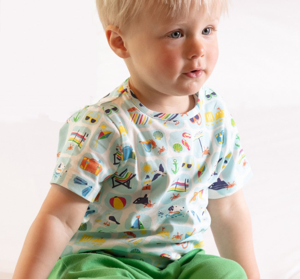All over print t-shirt- seaside