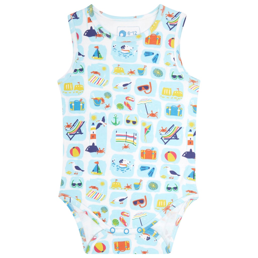 Tank bodysuit- seaside